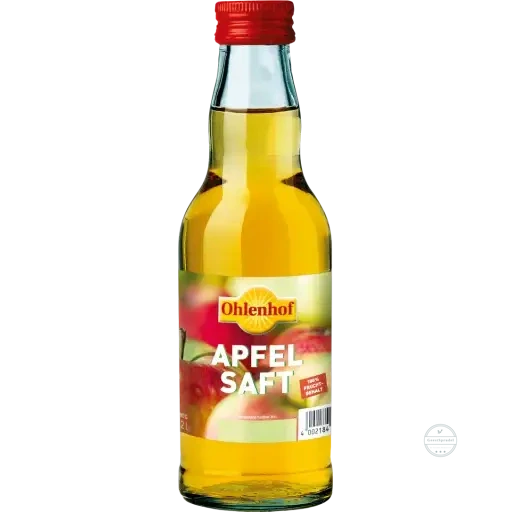 Ohlenhof Apfelsaft klar Kasten 12 x 0,2l Glas Mehrweg, zzgl. Pfand: 2,46 €