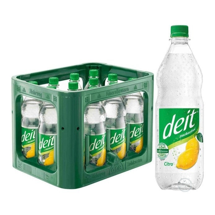 Deit Citro klar 1 x Kasten 12X1,0 l zzgl. Pfand: 3,30 €