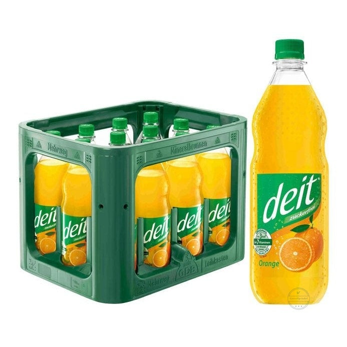 Deit Orange 1 x Kasten 12X1,0 l zzgl. Pfand: 3,30 €