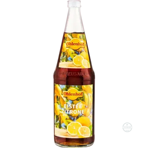 Ohlenhof Eistee Zitrone Kasten 6 x 1l Glas Mehrweg, zzgl. Pfand: 2,40 €