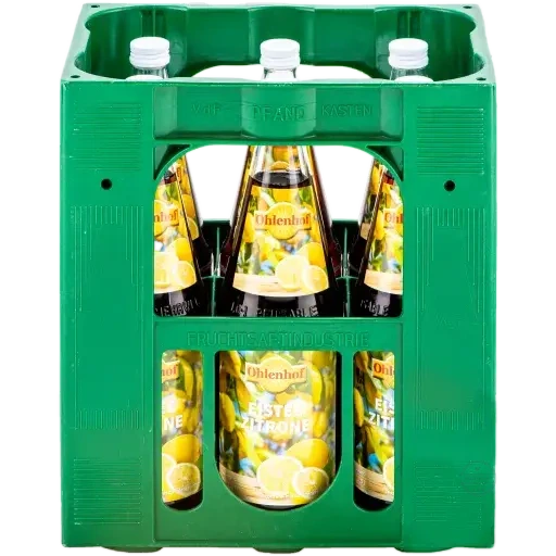 Ohlenhof Eistee Zitrone Kasten 6 x 1l Glas Mehrweg, zzgl. Pfand: 2,40 €