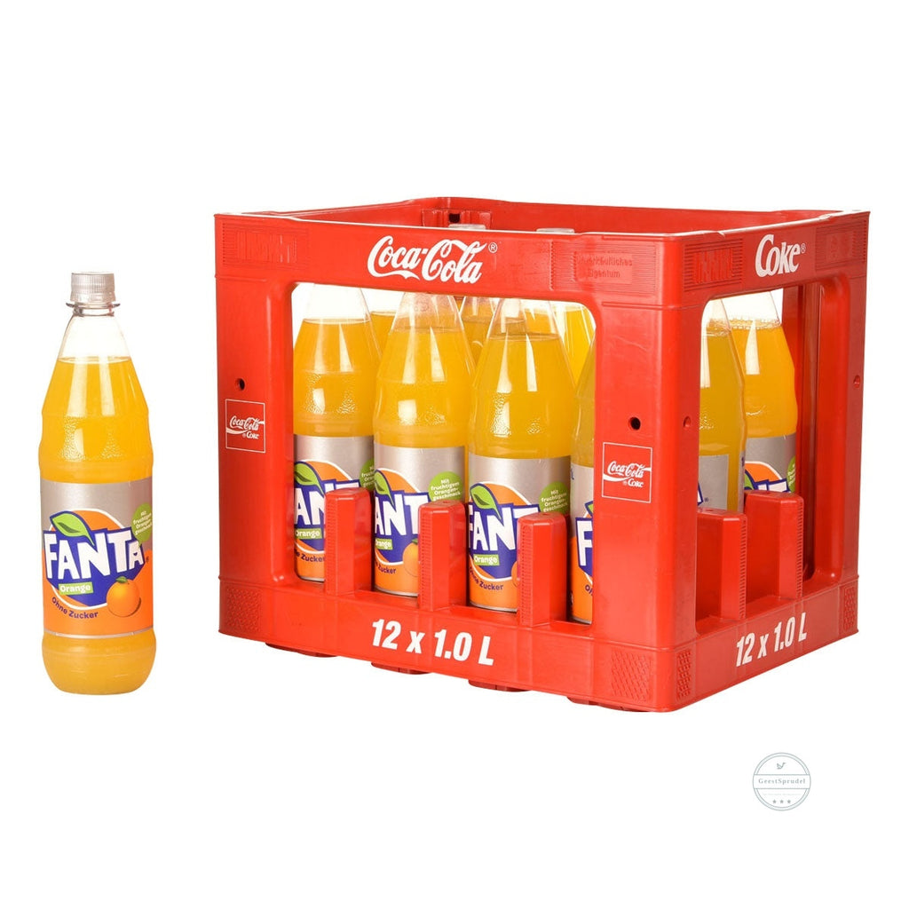 Fanta Zero 1 x Kasten 12 x 1l PET Mehrweg 1,40 € /1l zzgl. Pfand: 3,30 €