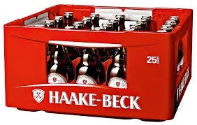 Haake Beck Pils 1 x Kasten 25x0,33l Glas 1 l = 1,99 € Mehrweg, zzgl. 3,50 € Pfand