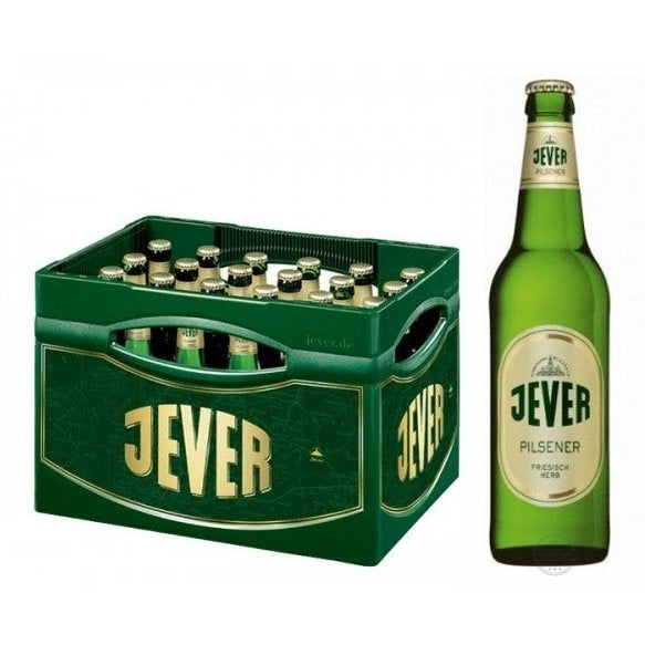 Jever Pilsener 24x0,33l Glas 1 l = 2,46 € Mehrweg, zzgl. 3,42 € Pfand