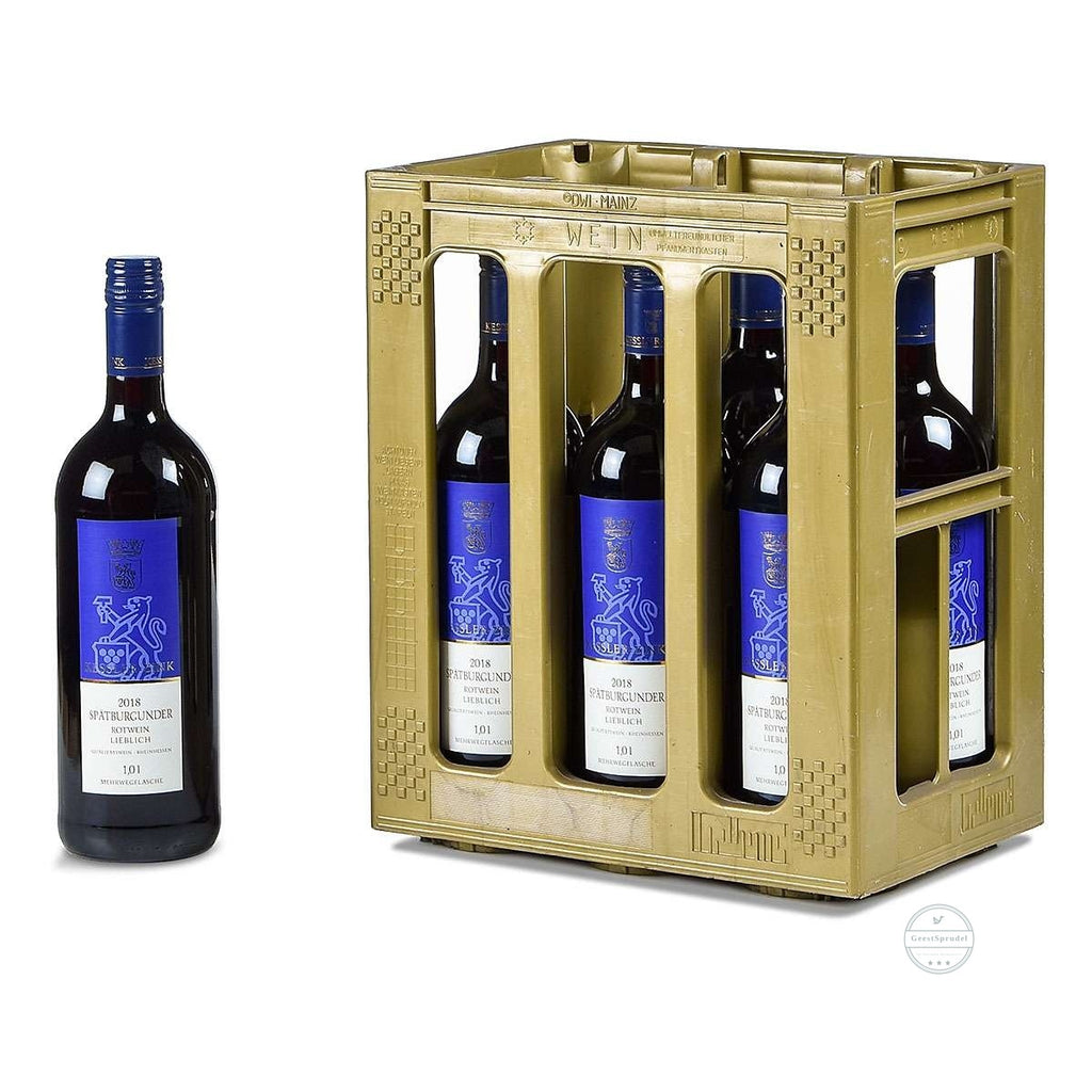 Kessler-Zink Spätburgunder lieblich 6 X 1L Glas Mehrwegkiste, zzgl. Pfand: 2,40 €