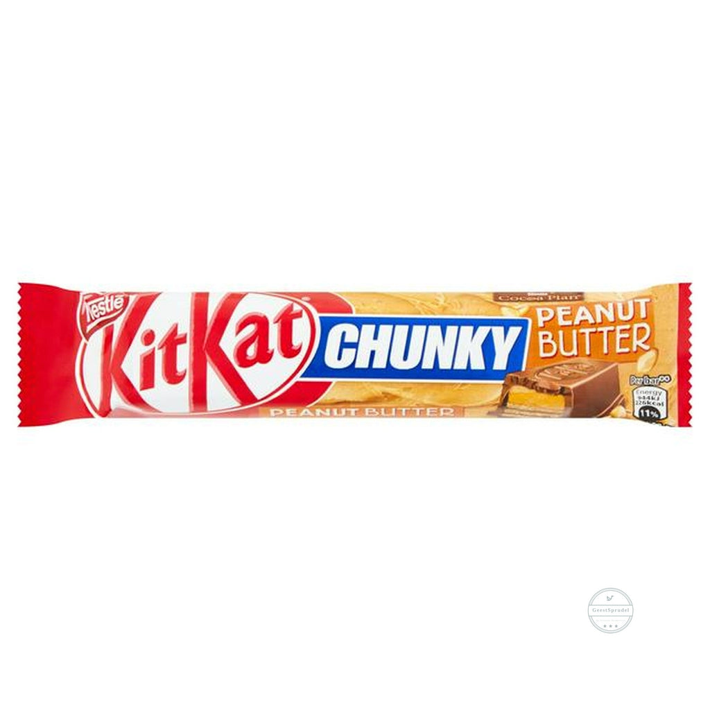 KitKat Chunky Peanut Butter Schokoriegel mit Erdnusscreme 42g