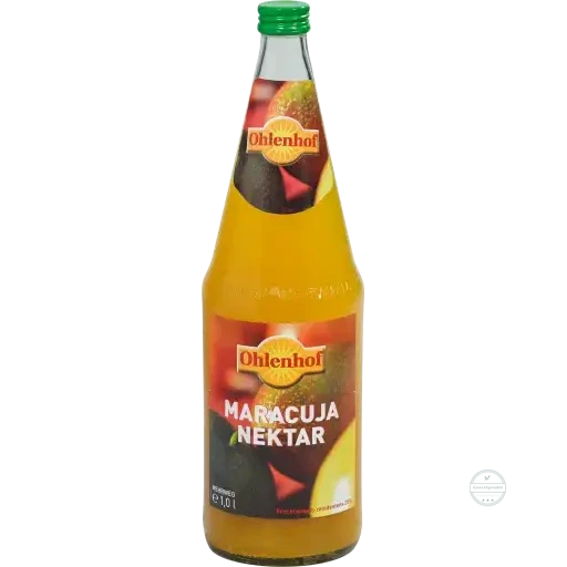 Ohlenhof Maracujanektar Kasten 6 x 1l Glas Mehrweg, zzgl. Pfand: 2,40 €