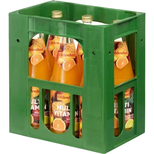 Ohlenhof Multivitaminennektar Kasten 6 x 1l Glas Mehrweg, zzgl. Pfand: 2,40 €