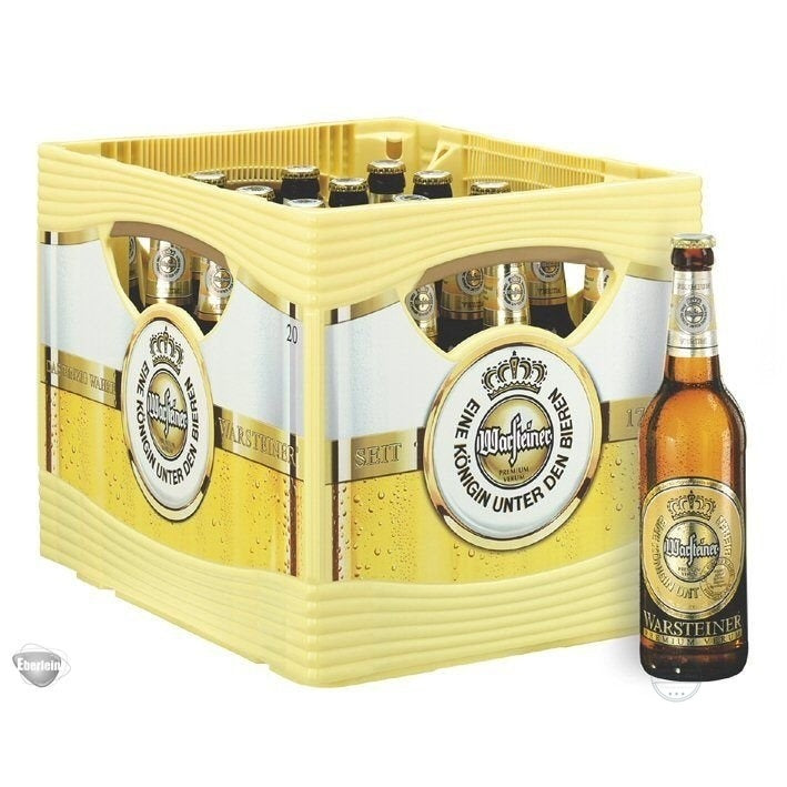 Warsteiner Pils 20x0,5l Glas 1 l = 1,75 € Mehrweg, zzgl. 3,10 € Pfand