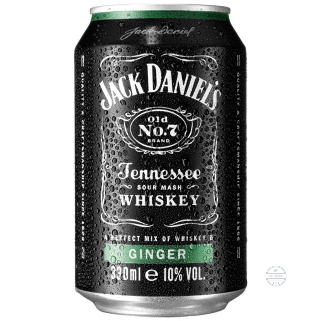 Jack Daniels & Ginger 10% 1x0,33l DPG Einweg Pfand: 0,25 €
