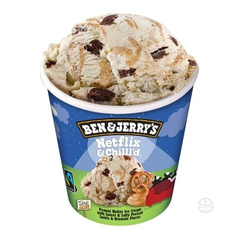 Ben & Jerry's Netflix & Chill'd Eis Becher 465 ml