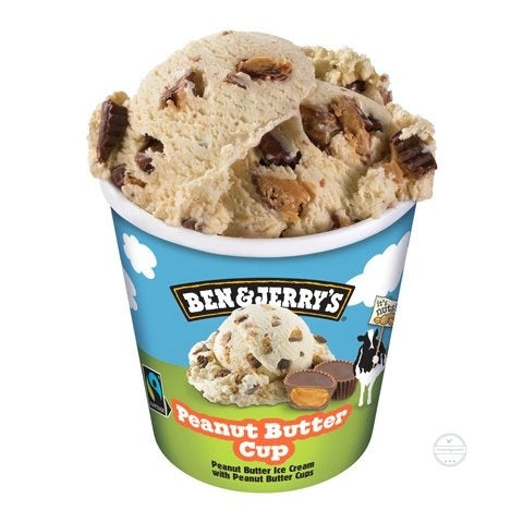 Ben & Jerry's Peanut Butter Cup Eis Becher 465 ml