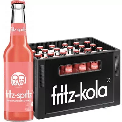 Bio Fritz Spritz Rhababer Schorle 1 x Kasten 24x0,33 l Mehrweg Glas zzgl. Pfand: 3,42 €